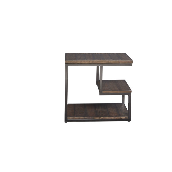 17 Stories Floor Shelf End Table Wayfair